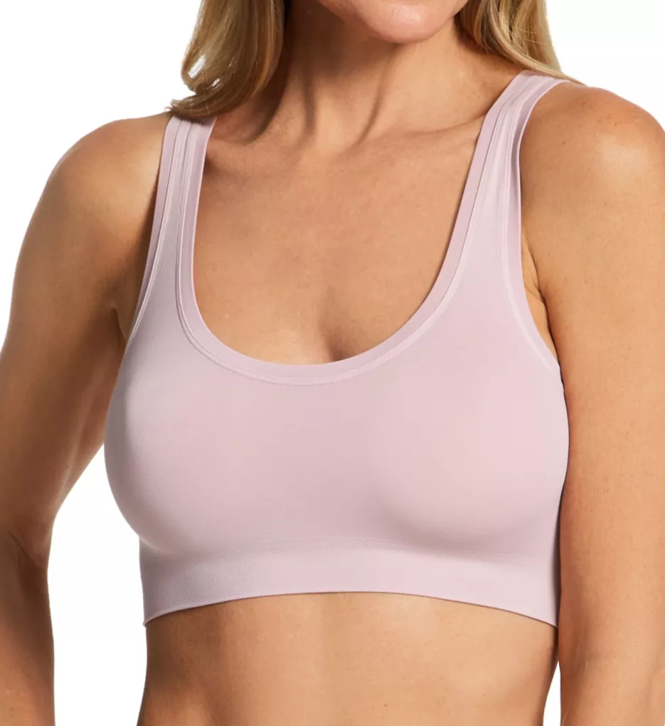 Touch Feeling Crop Cami Top Bra Crepe Pink L