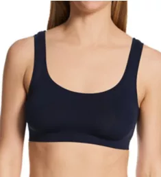 Touch Feeling Crop Cami Top Bra Deep Navy XS