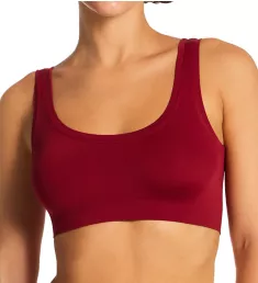 Touch Feeling Crop Cami Top Bra Intense Garnet XS