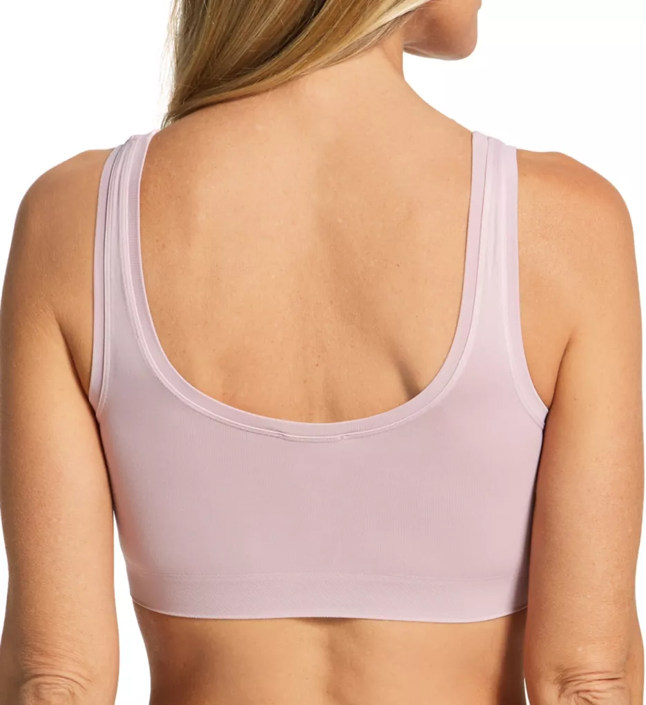 Touch Feeling Crop Cami Top Bra Crepe Pink L