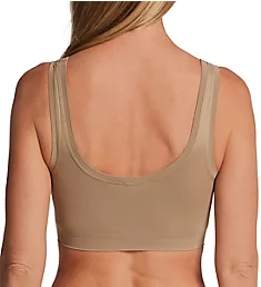 Touch Feeling Crop Cami Top Bra Deep Taupe S