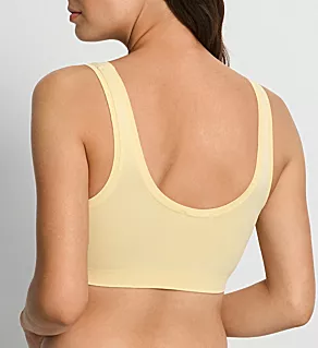 Touch Feeling Crop Cami Top Bra Vanilla Highlight XL