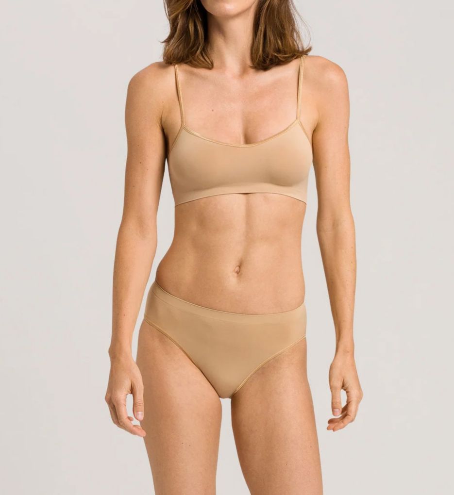 Hanro Touch Feeling Crop Spaghetti Strap Bra 1824 - Image 4