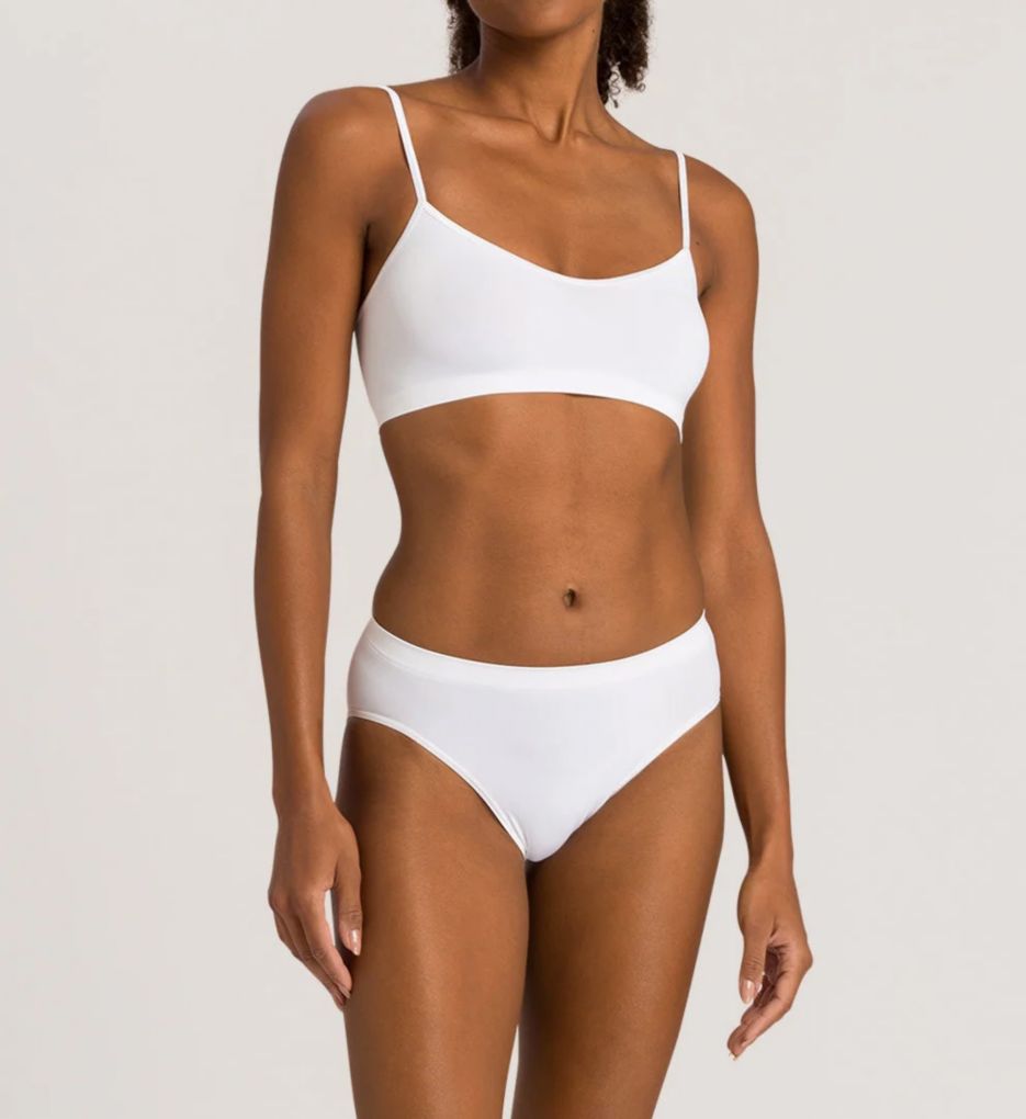 Hanro Touch Feeling Crop Spaghetti Strap Bra 1824 - Image 5