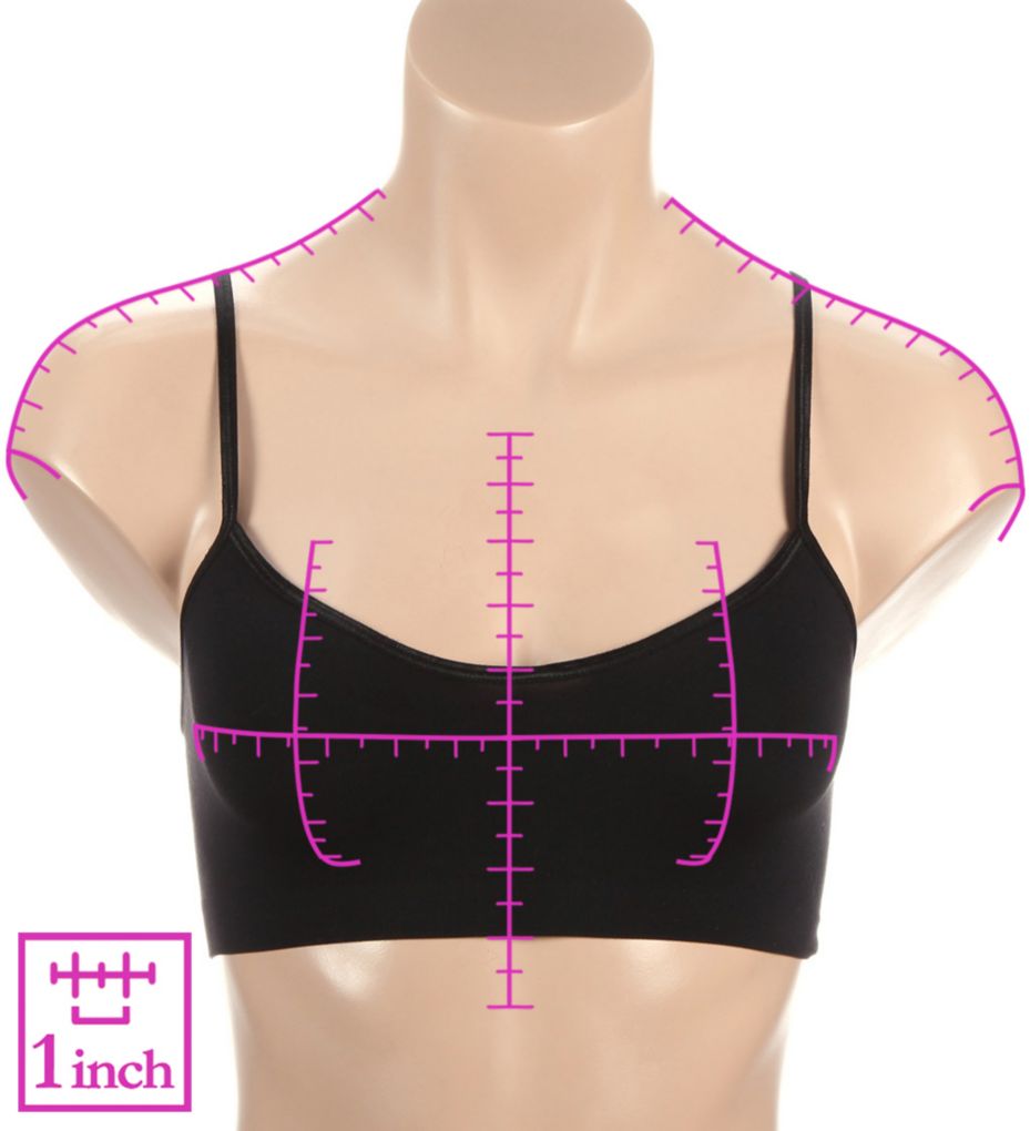Hanro Touch Feeling Crop Spaghetti Strap Bra 1824 - Image 3