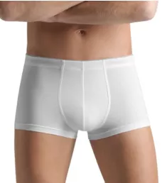 Cotton Superior Boxer Brief 2 Inch Inseam WHT M