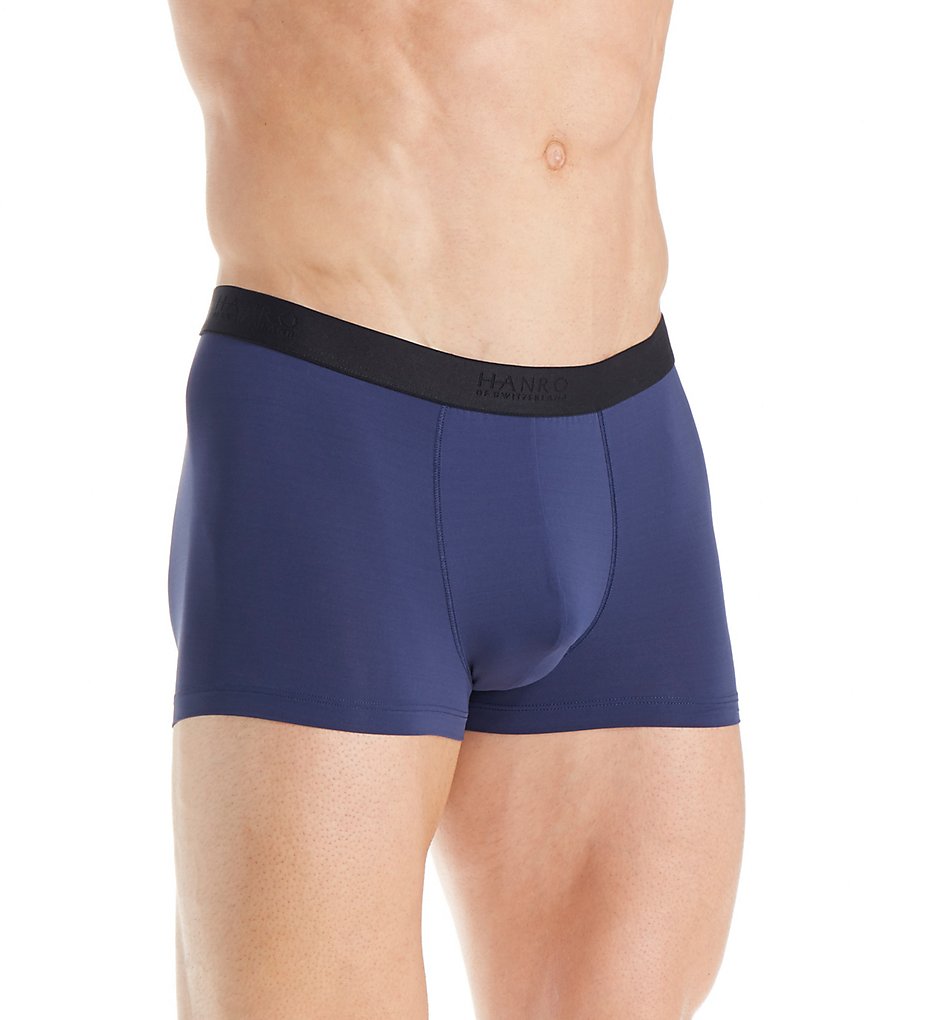 Hanro 3107 Micro Touch Boxer Briefs (Midnight Navy)