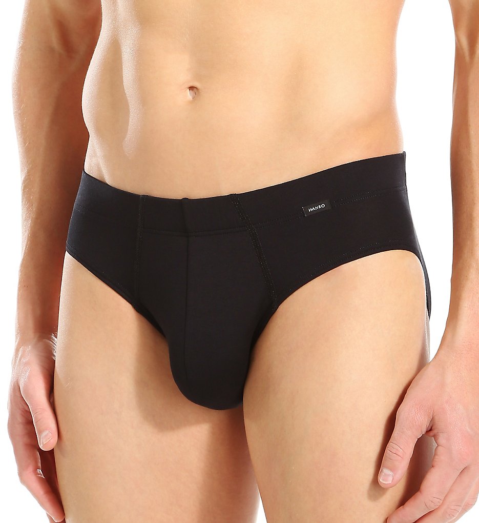 Hanro 3132 Urban Touch Low Rise Briefs (Black)