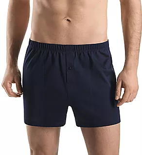 Cotton Sporty Knit Boxer MdNvy L