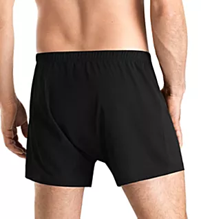 Cotton Sporty Knit Boxer BLK L