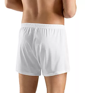 Cotton Sporty Knit Boxer WHT 2XL