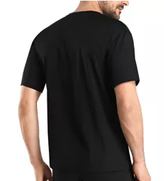 Cotton Sporty T-Shirt BLK 2XL