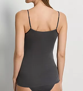 Belen Embroidered Cotton Camisole Anchor XS