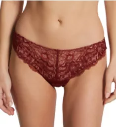 Solene Lace Thong Panty Secret Berry L