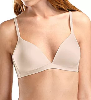 Satin Deluxe Soft Cup T-Shirt Bra Natural 34A
