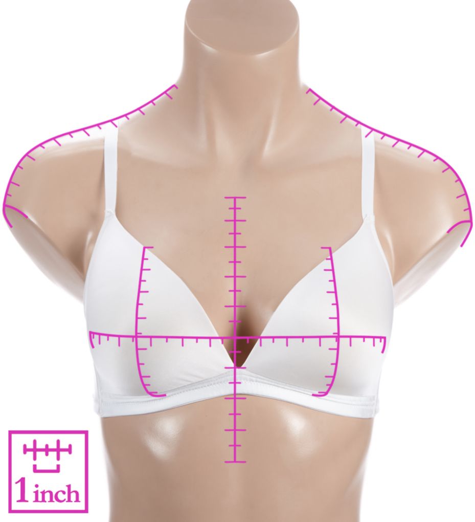 Hanro Satin Deluxe Soft Cup T-Shirt Bra 71071 - Image 3