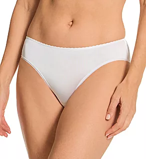 Satin Deluxe Bikini Panty Off White XS