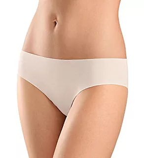 Invisible Cotton Hi Cut Brief Panty Powder XS