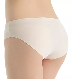 Invisible Cotton Hi Cut Brief Panty Powder XS