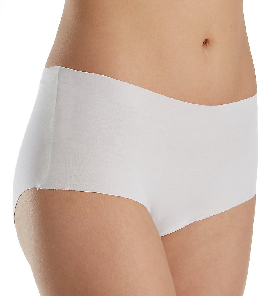 Hanro >> Hanro 71228 Invisible Cotton Full Brief Panty (White XS)