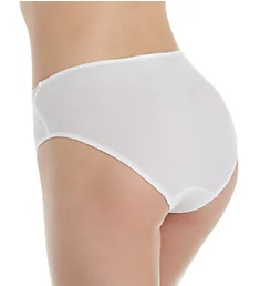Lace Delight Hi-Cut Brief Panty White XS