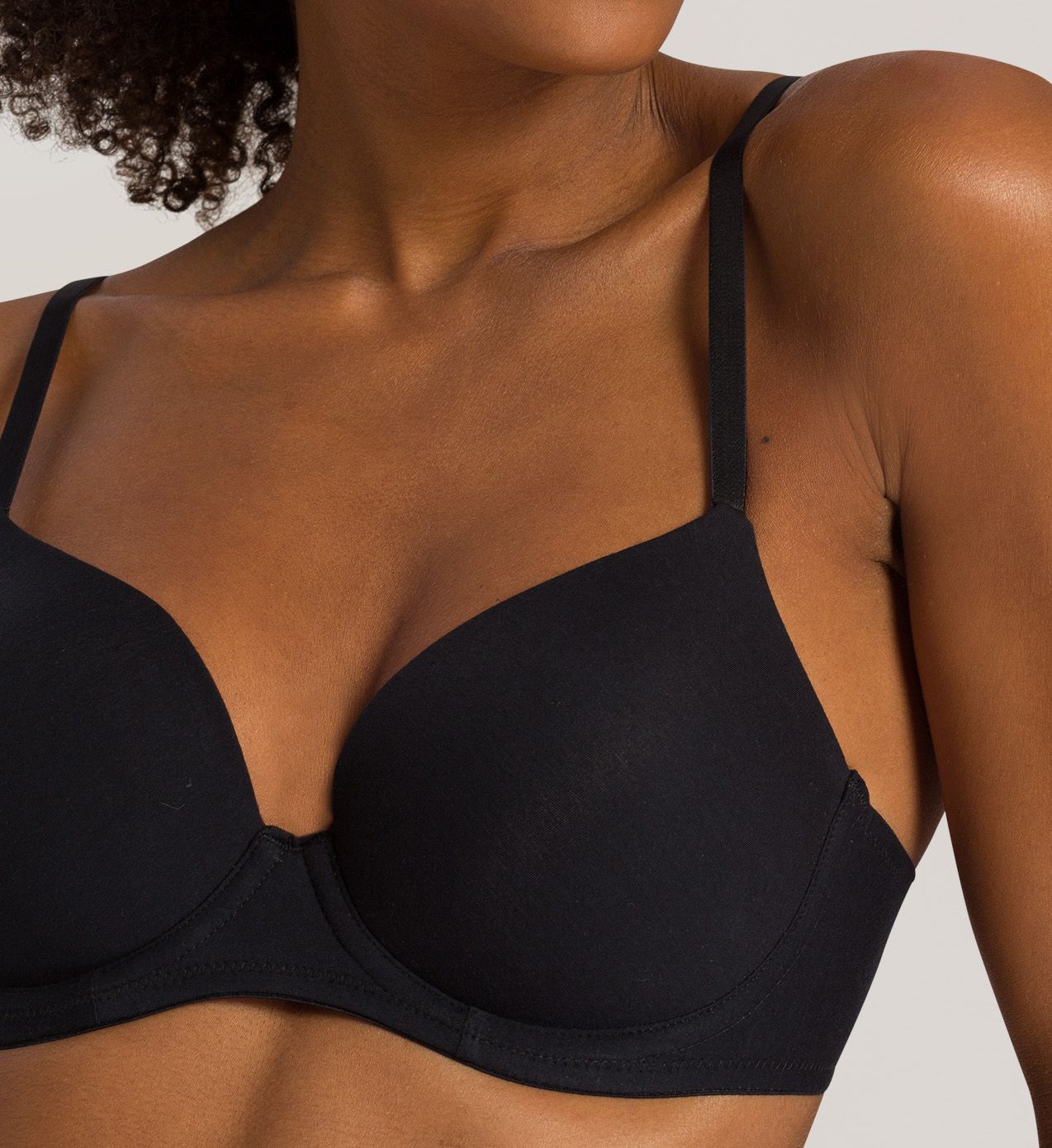 Hanro Cotton Sensation T-Shirt Bra 71382 - Image 4