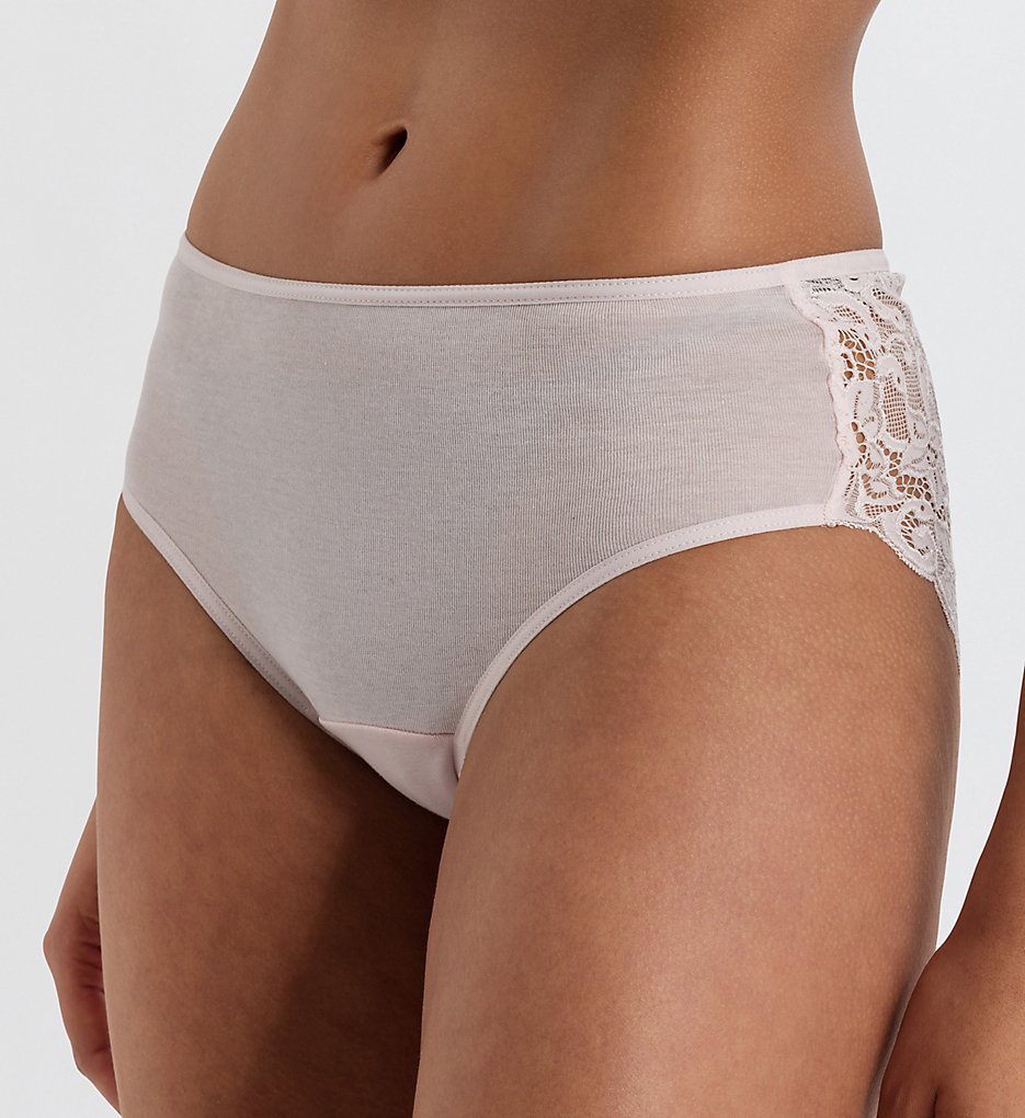 Hanro (2499716): Hanro 71480 Luxury Moments Hi Cut Brief Panty (Gentle Pink M) Hanro (2499716): Hanro 71480 Luxury Moments Hi Cut Brief Panty (Gentle Pink M)