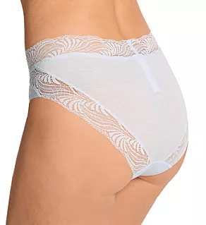 Cotton Delight Hi-Cut Brief Panty Powder Blue M