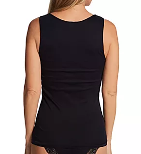 Cotton Delight Tank Top Black XS