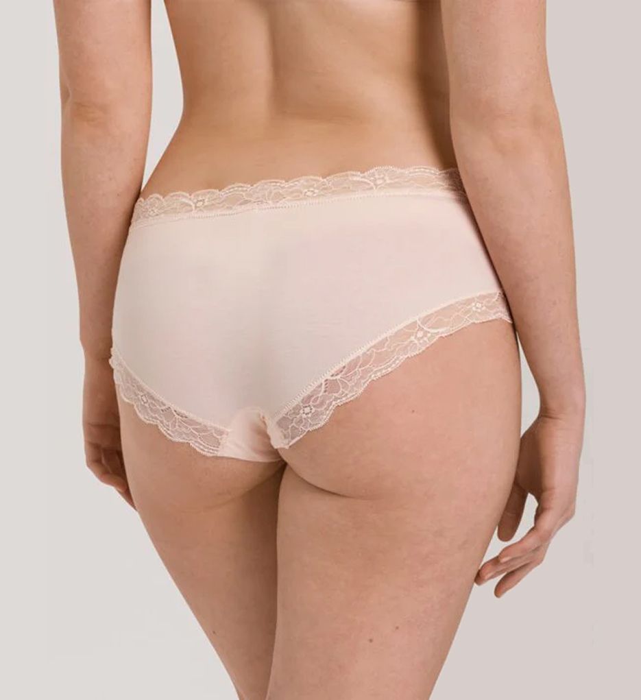 Hanro Cotton Lace Hipster Panty Powder XL  - Image 2