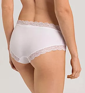 Cotton Lace Hipster Panty White XS