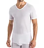 Hanro Ultralight Supima Cotton V-Neck T-Shirt 73000 - Image 1