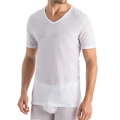 Ultralight Supima Cotton V-Neck T-Shirt