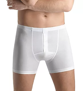 Cotton Sensation Boxer with Button Fly WHT 2XL