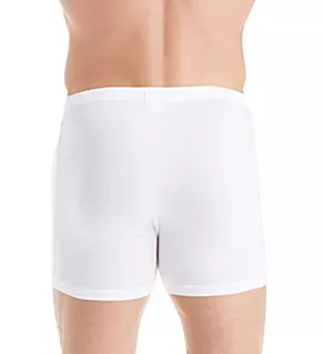 Cotton Sensation Boxer with Button Fly WHT 2XL