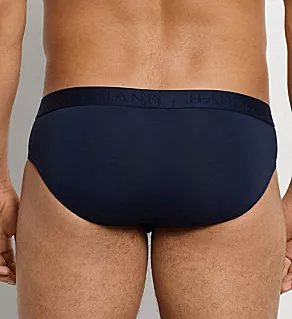 Essentials Cotton Stretch Briefs - 2 Pack Deep Navy XL