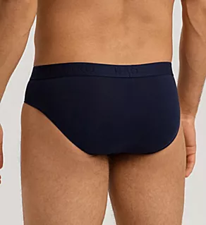 Essentials Cotton Stretch Briefs - 2 Pack Dutch Blue/Deep Navy M