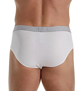 Essentials Cotton Stretch Briefs - 2 Pack WHT L