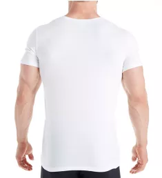 Cotton Superior V-Neck T-Shirt WHT S