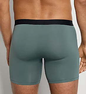 Micro Touch Long Leg Boxer Brief Studio Green XL