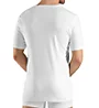 Hanro Sea Island Cotton Short Sleeve V-Neck Shirt 73173 - Image 2