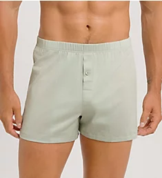Cotton Sporty Knit Boxer Mineral Green S