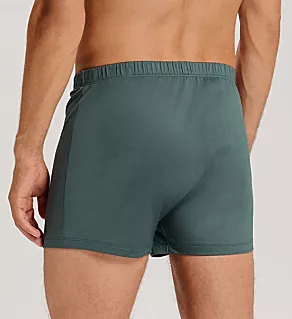 Cotton Sporty Knit Boxer Herbal Tea M