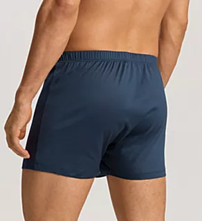 Cotton Sporty Knit Boxer Midnight Sky M