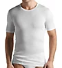 Hanro Cotton Pure Short Sleeve Crew Neck Shirt 73663 - Image 1