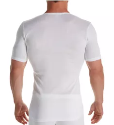 Cotton Pure Short Sleeve V-Neck Shirt