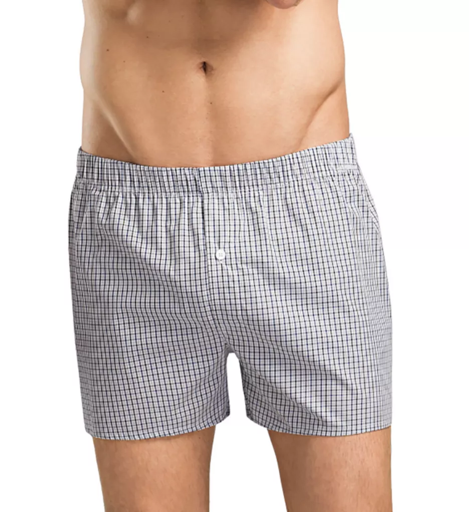 Fancy Woven Boxer shdchk L by Hanro