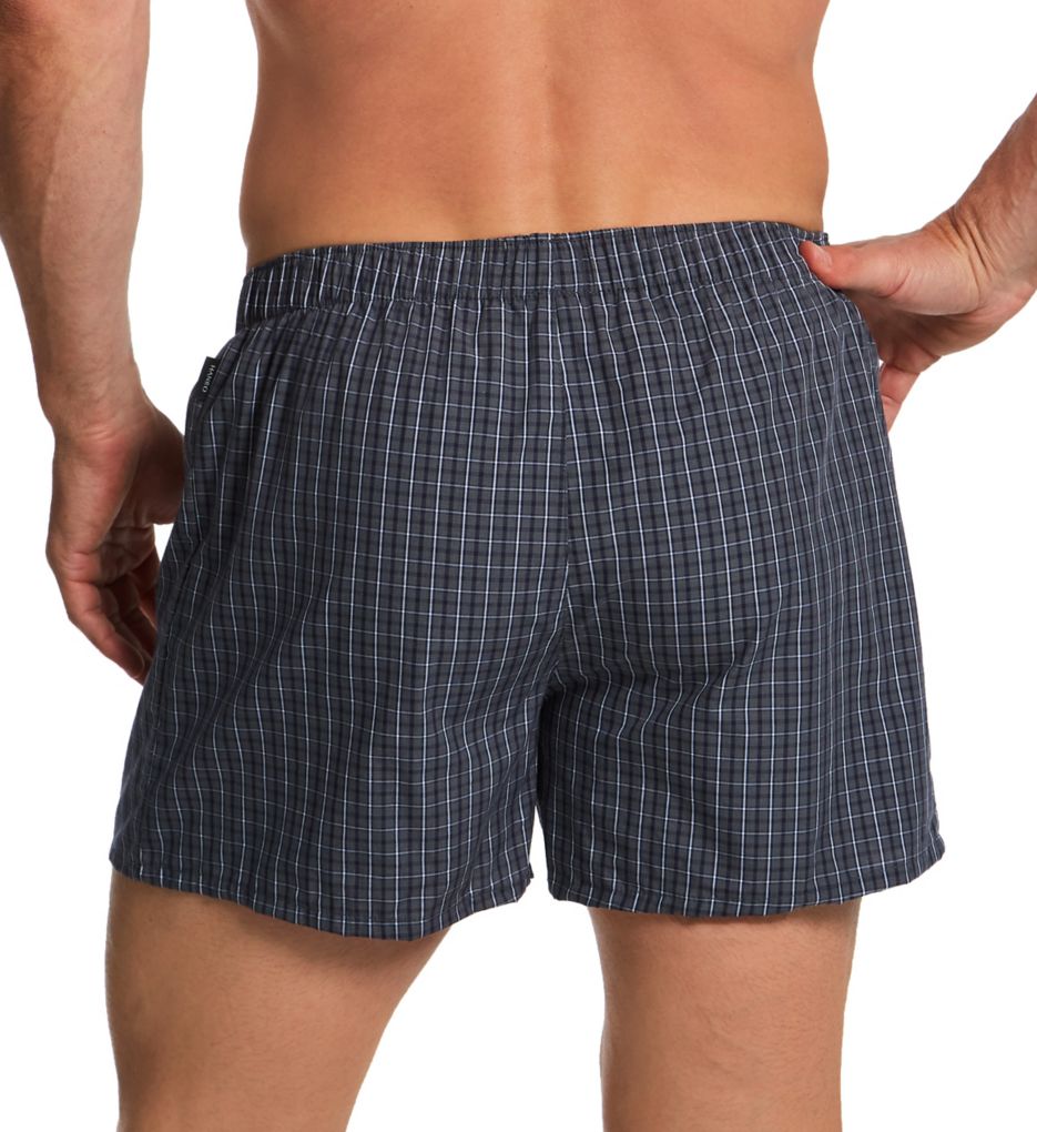 Hanro Fancy Woven Boxer Casual Check M  - Image 2