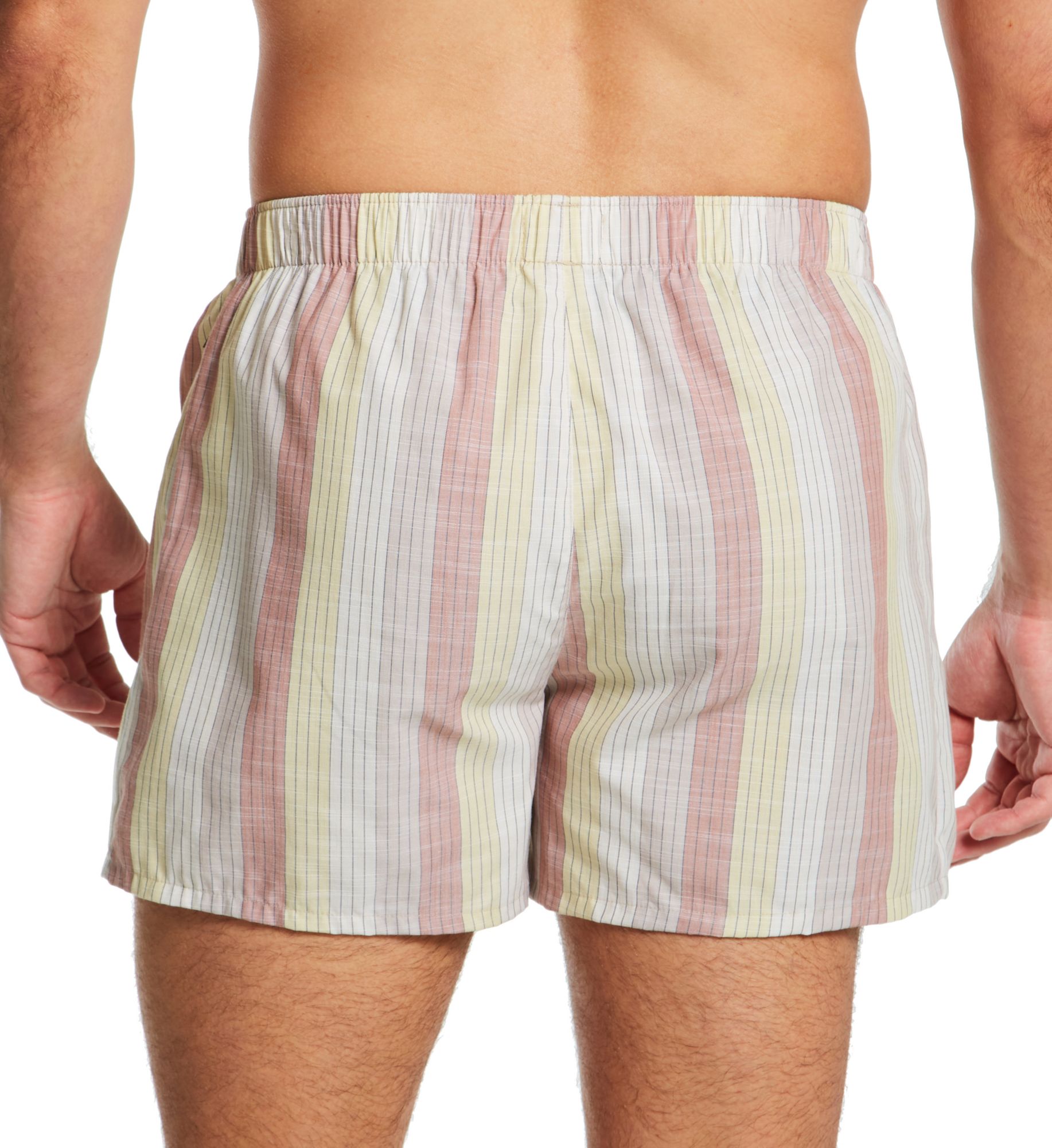 Hanro Fancy Woven Boxer Bluewood Stripe XL  - Image 2