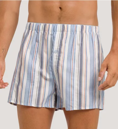 Hanro Fancy Woven Cotton Blend Boxer 74017